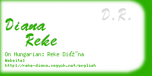 diana reke business card